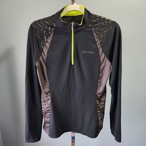 Pearl Izumi Long Sleeve Lightweight Cycling Jersey Biking Black Women's Medium M